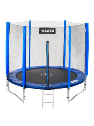 Батут Атлето 252 см синій, зелений